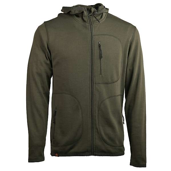 Men Merino Wool Active Hoodie with Zipper - Katun - 100% Merino - 250gsm 1 / 5