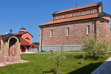 The Basilic and the setting of the monastery Rujan 2/9