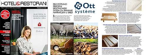 Ecovolve is featured in the serbian magazine Hoteli & Restorani