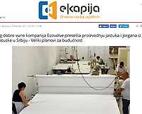Ecovolve and Revolana featured in Ekapija