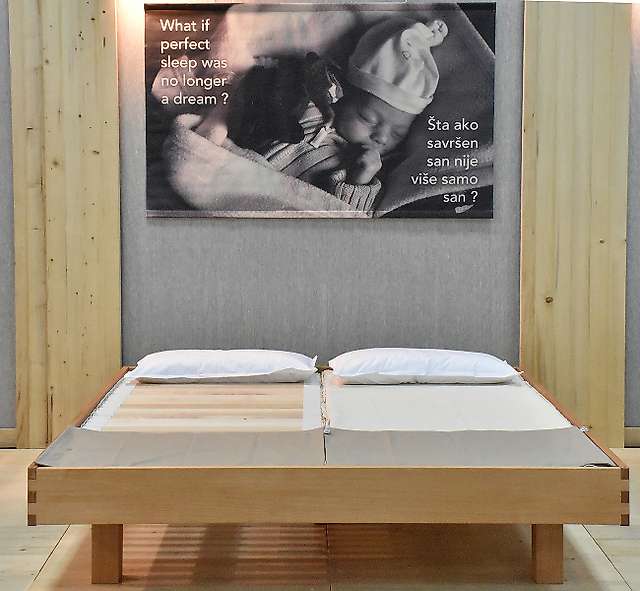 French beds for the presentation of Ott System 2/2