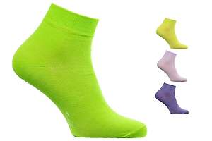 Socks Opala Ankle - 98% org. cotton - unicolor - set of 2 pairs