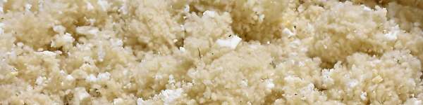 Refill pure new wool pearls/natural latex flakes 100g 1 / 2