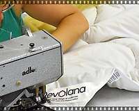 Video of the manufacturing of a pure wool quilt Revolana