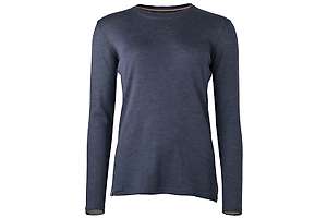 Ženska majica dugih rukava relaxed fit Ural - 50% merino / 50% Tencel