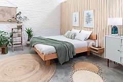 Sleep in a healthy and safe environment made from 100% natural materials.