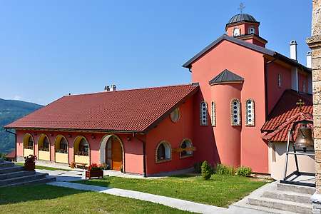 The Basilic and the setting of the monastery Rujan 1/9