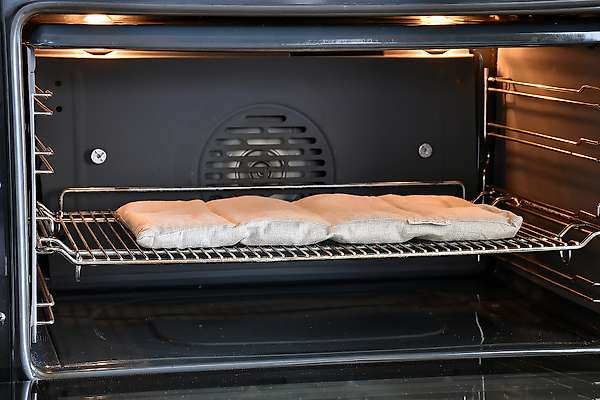 Bouillotte sèche universelle 42x24cm en graines de lin bio 7 / 9