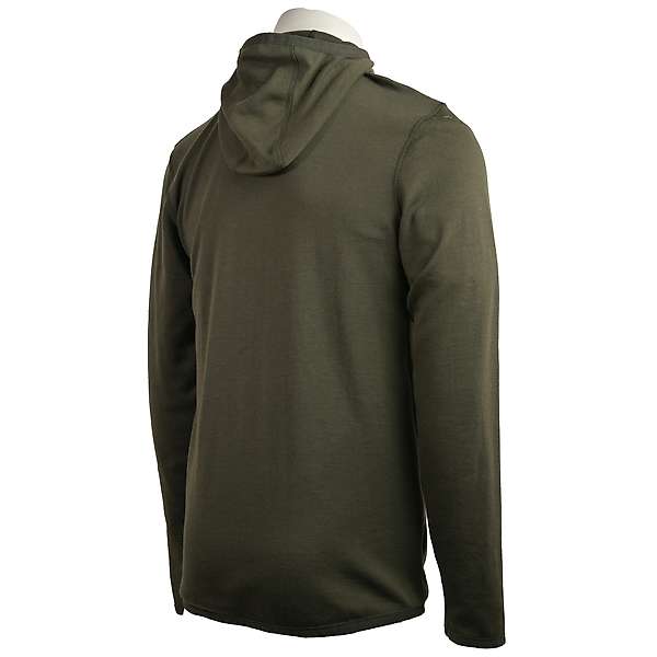 Men Merino Wool Active Hoodie with Zipper - Katun - 100% Merino - 250gsm 4 / 5