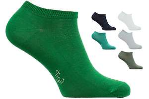 Socks Opala No-show - 98% org. cotton - unicolor - set of 2 pairs