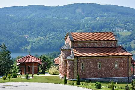 The Basilic and the setting of the monastery Rujan 9/9