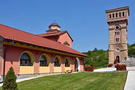 Details of the tower of the monastery Rujan 1/6