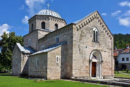 Views on Gradac monastery 1/12