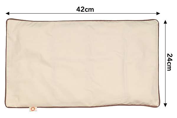 Bouillotte sèche universelle 42x24cm en graines de lin bio 6 / 9