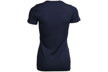 Women's short sleeve slim fit top Altai - 100% extra fine merino