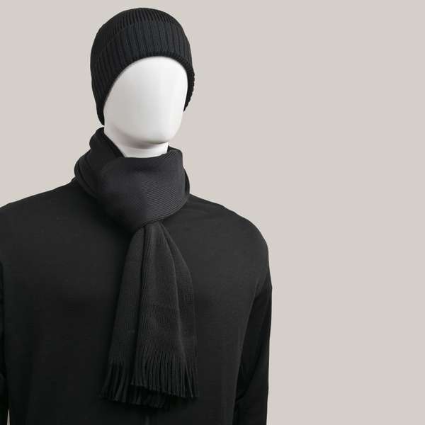 Kuril Beanie and Scarf Set - 100% Merino Wool 1 / 13