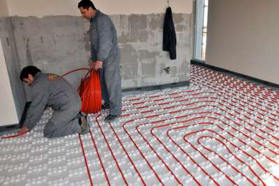 Construction of the 2 first low-energy buildings of Serbia by Beodom. 3/4