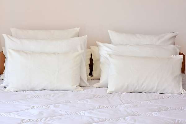 Sous-taie de protection d'oreiller 100% coton bio 4 / 5