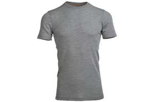 Men's short sleeve slim fit top Altai - 100% extra fine merino