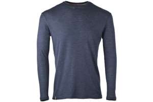 Muška majica dugih rukava relaxed fit Ural - 50% merino / 50% Tencel