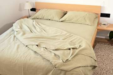 100% Organic Cotton Muslin Flat sheet