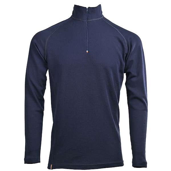 Muška majica zip kragna dugih rukava Altai - 100% ekstra fina merino vuna 18 / 29