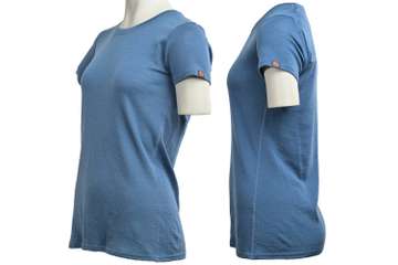 Ženska majica kratkih rukava relaxed fit Ural - 50% merino / 50% Tencel