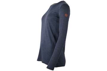 Women's long sleeve relaxed fit top Ural - 50% merino / 50% Tencel