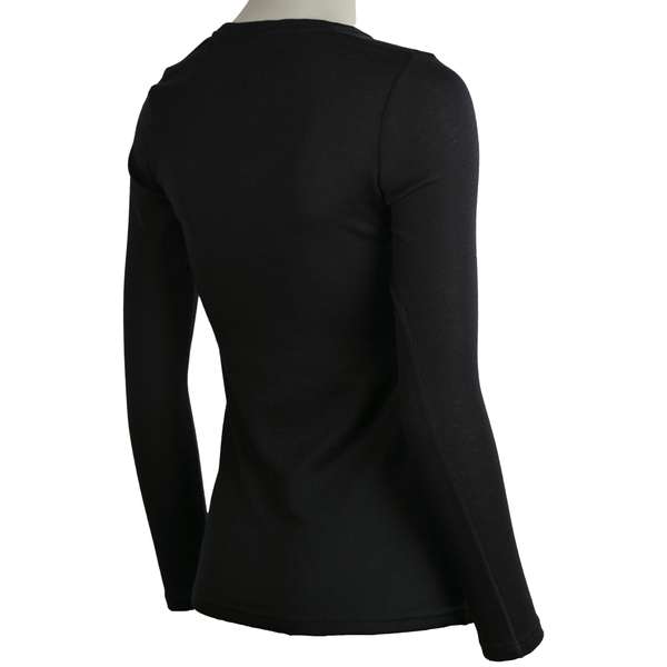Women's long sleeve slim fit top Altai - 100% extra fine merino 18 / 21
