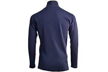 Muška majica zip kragna dugih rukava Altai - 100% ekstra fina merino vuna