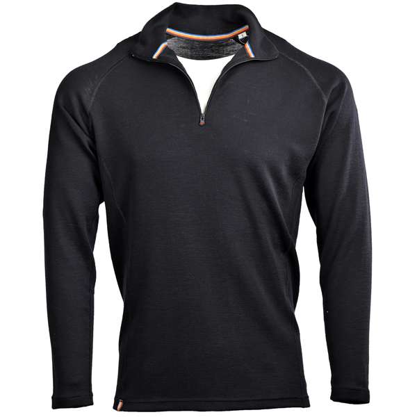 Muška majica zip kragna dugih rukava Altai - 100% ekstra fina merino vuna 10 / 29