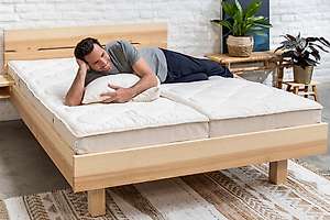 Latex mattress Zepto 17cm - 100% natural latex - 7-zone