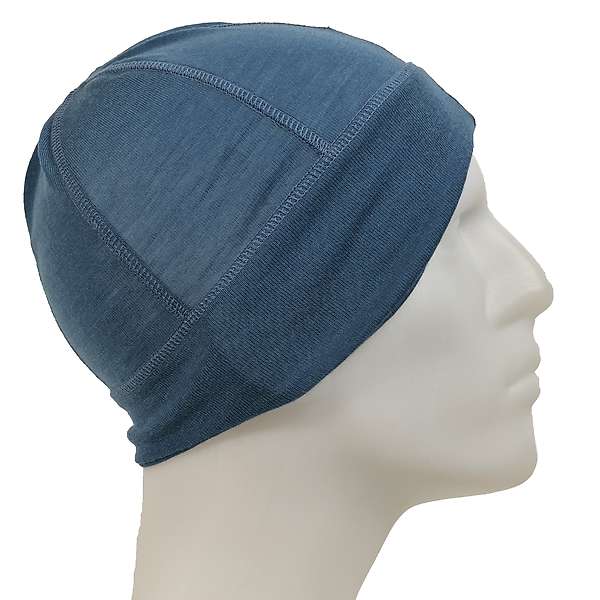 Lightweight beanie Ural ears extension - 50% Merino/50% Tencel - 23x23cm - Unisex 5 / 9