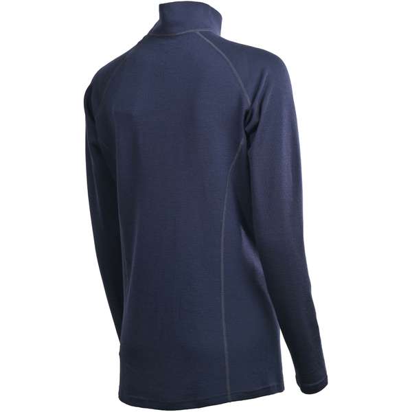 Women's long sleeve zip neck top Altai - 100% extra fine merino 18 / 29