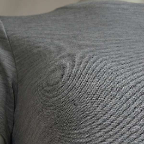 Women's short sleeve slim fit top Altai - 100% extra fine merino 14 / 32