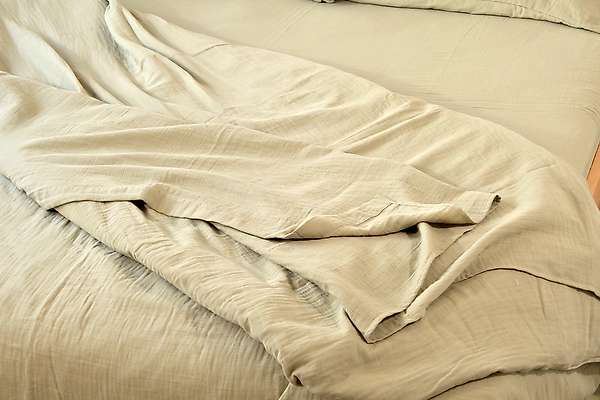 100% Organic Cotton Muslin Flat sheet 6 / 12