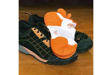 Koslan socks No-show cushioned sole (Set of 2 pairs) - 65% organic cotton