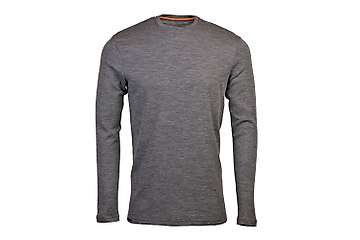 Men's long sleeve slim fit top Altai - 100% extra fine merino
