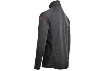 Muška majica zip kragna dugih rukava Altai - 100% ekstra fina merino vuna
