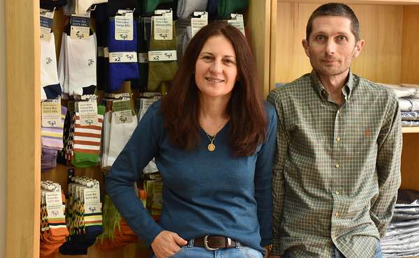 Milena Gojković-Mestre and Lionel Mestre, creators of Biodom