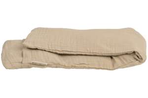 Bouillotte sèche tour de cou 72x15cm en graines de lin bio avec housse externe