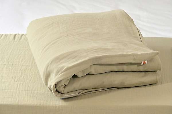 100% Organic Cotton Muslin Baby Duvet Cover 2 / 5