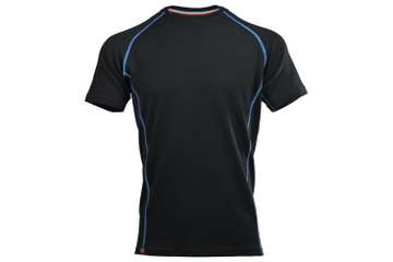 Men's athletic short sleeve slim fit top Altai - 87% extra fine merino core spun