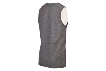 Men's 100% Merino Wool Sleeveless Shirt – Relaxed Fit, 190gsm Jersey