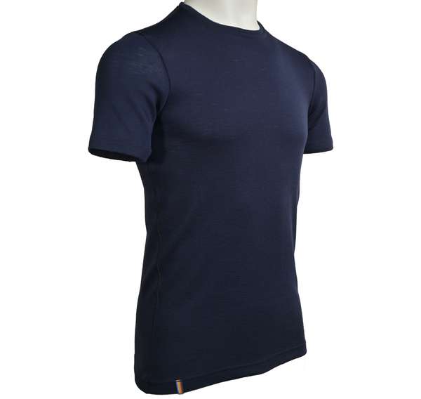 Men's short sleeve relaxed fit top Altai - 100% extra fine merino 2 / 7