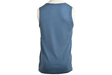 Men's sleeveless relaxed fit T-shirt Ural - 50% merino / 50% Tencel