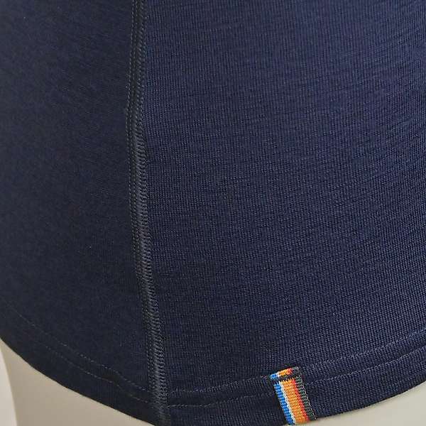 Women's short sleeve slim fit top Altai - 100% extra fine merino 25 / 32