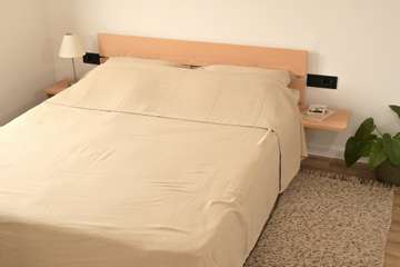 100% Organic Cotton Muslin Flat sheet