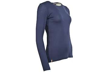 Ženska majica dugih rukava slim fit Altai - 100% ekstra fina merino vuna