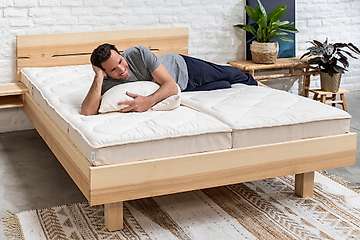 Latex mattress Zepto 17cm - 100% natural latex - 7-zone